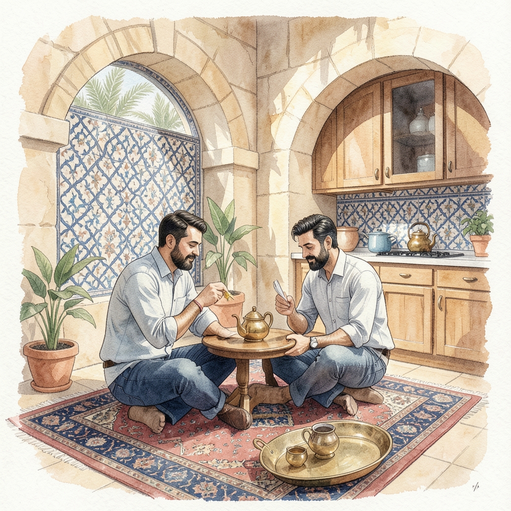قص الشعر ببطء وحذر