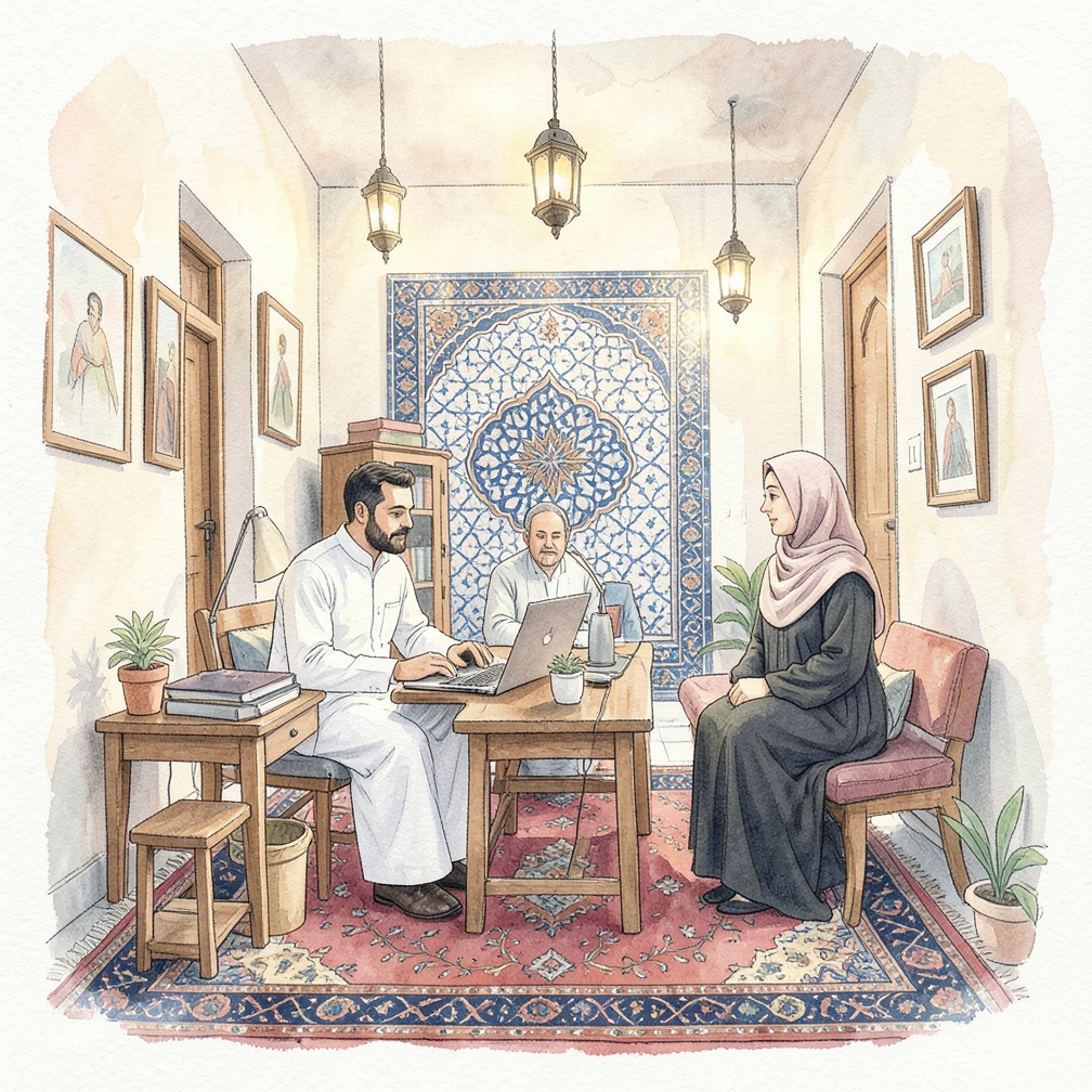 استعد المعدات والمكان المناسب