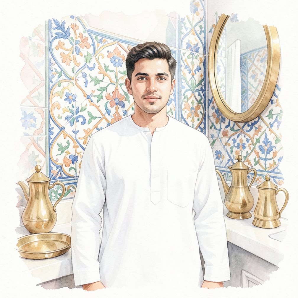 الرجال الأحمر قد يدل على نمو الروحي