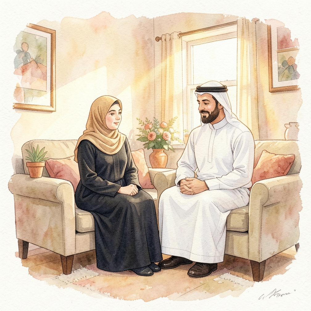 الرجال الأحمر قد يدل على حماية من الله