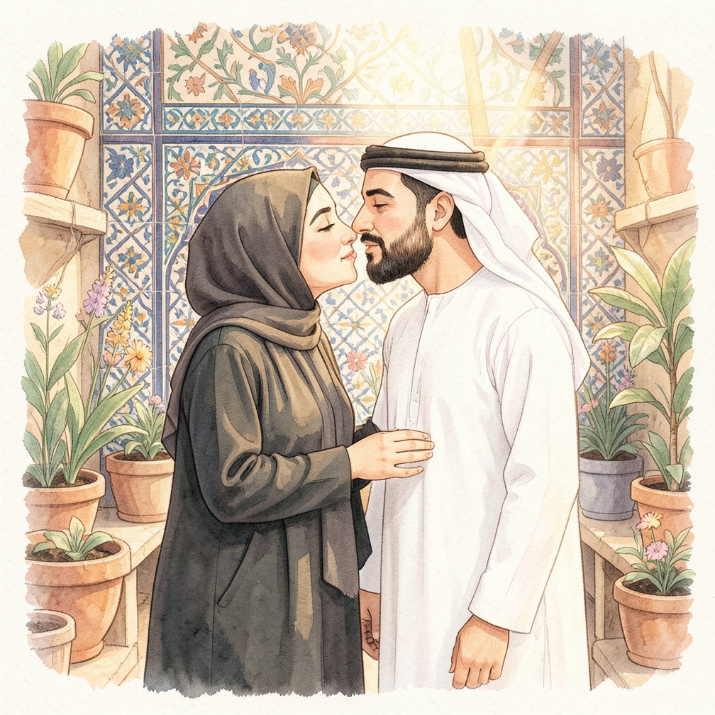 كيف تبني التوقع الجنسي عبر قبلة