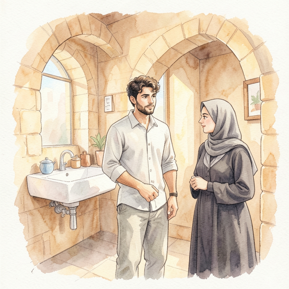 اجعل قطعك على الجانب السفلي من الفرع