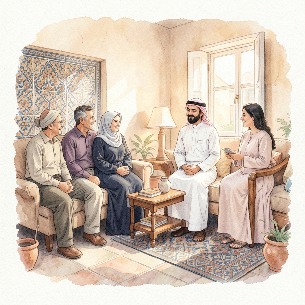 احاط نفسك بأشخاص يشاركون رؤيتك