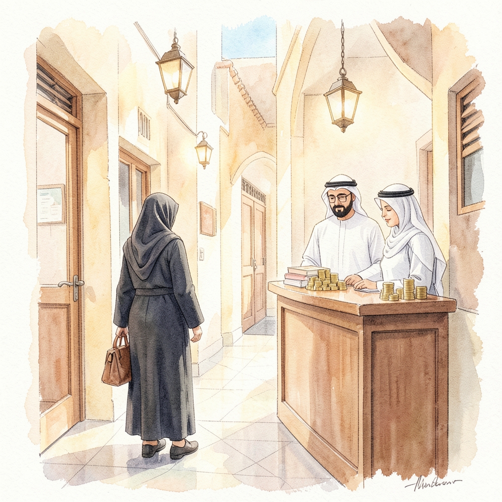 قم بتبديل النقود مع مكتب الخدمة في متجر كبير