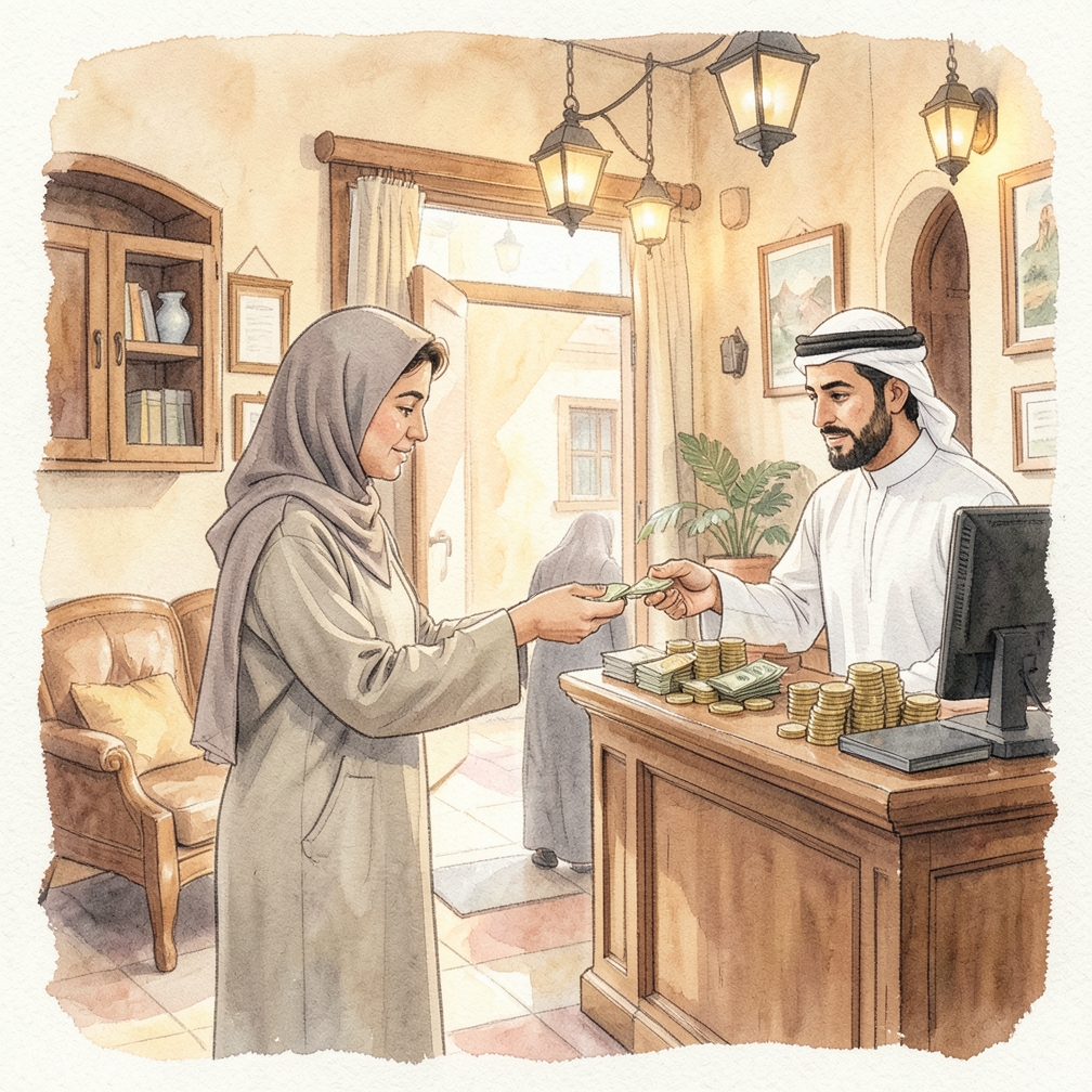 اطلب التبديل إلى ربع الدولارات من البائعين عند الإمكان