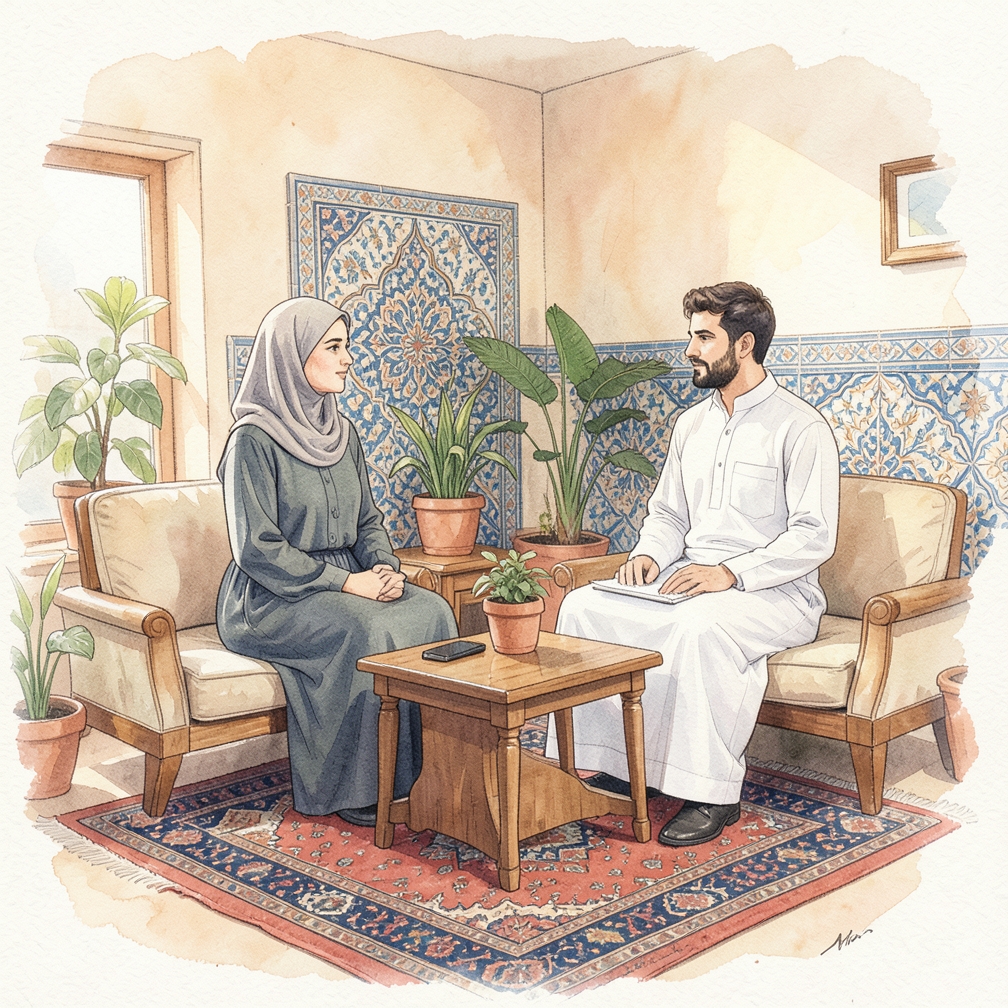 ضع طاولة أو مكتب لتنظيم المعدات.