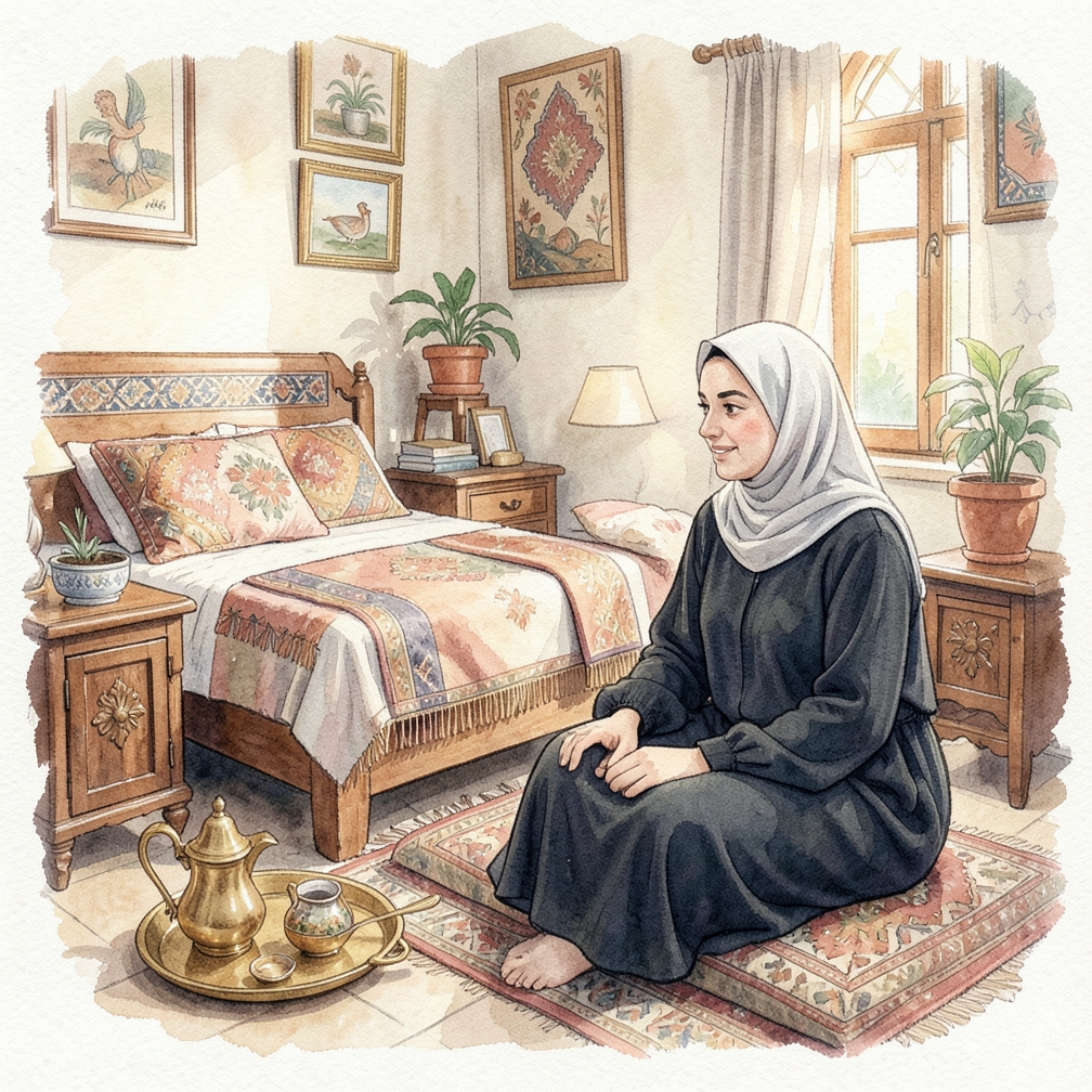 كيف ترتدي السرير بشكل منظم خطوة بخطوة