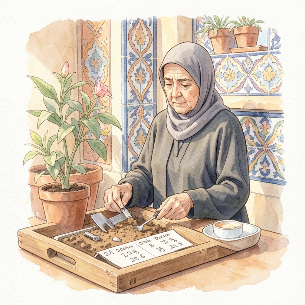 استخدم الأدوات المناسبة لفحص الصخور