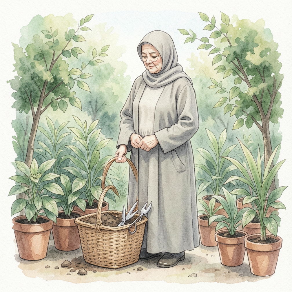 نقل النبات إلى مكانه الجديد