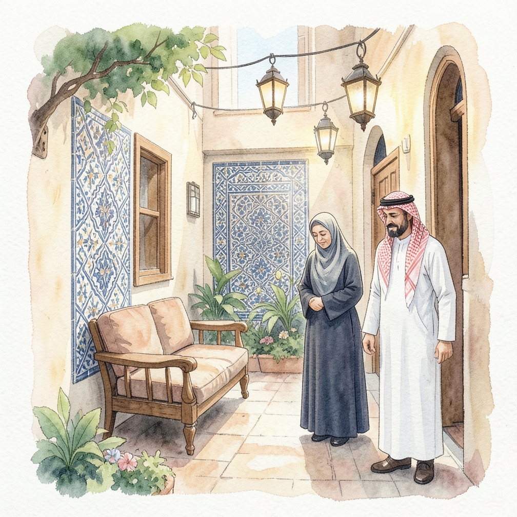 إعداد المكان