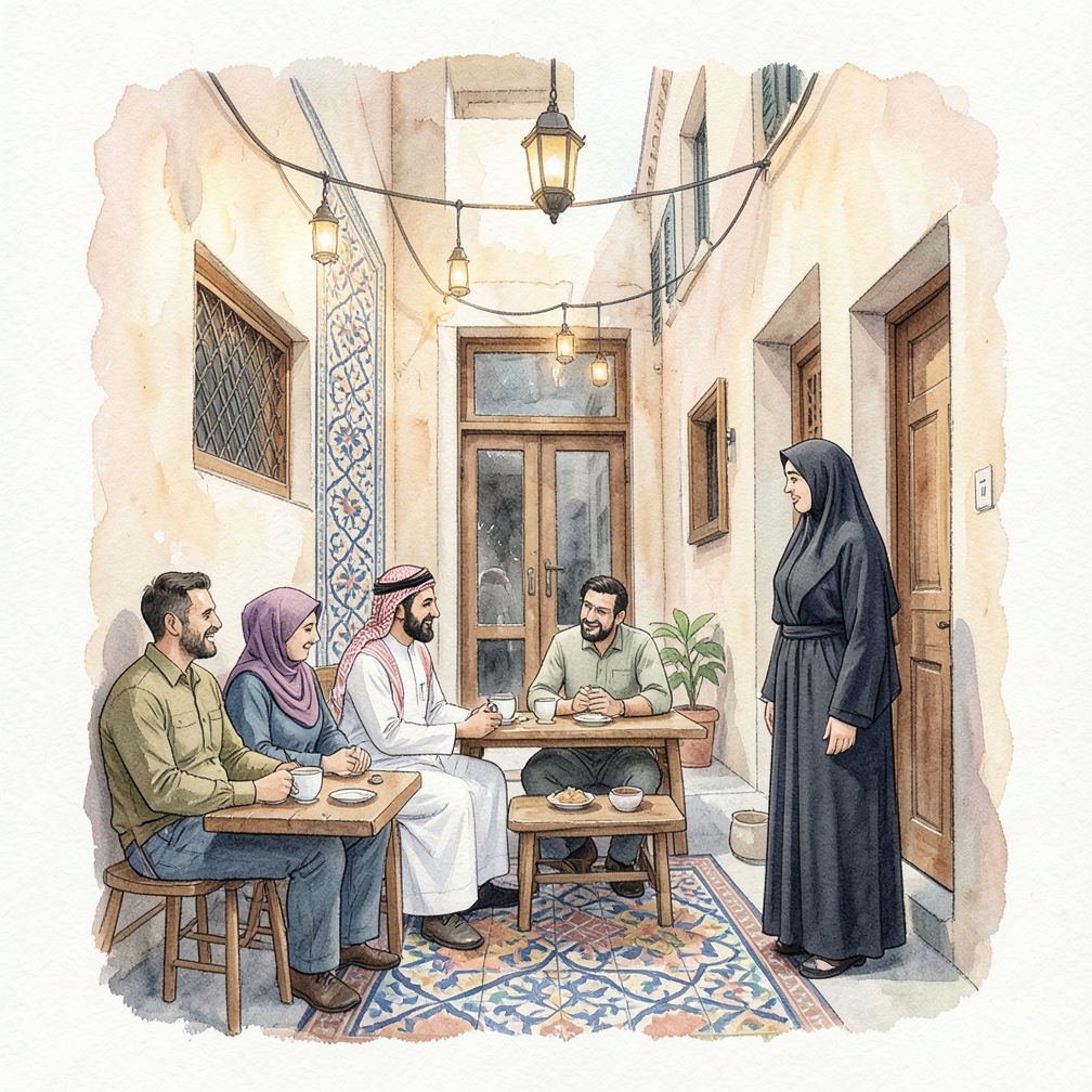 إعداد المكان