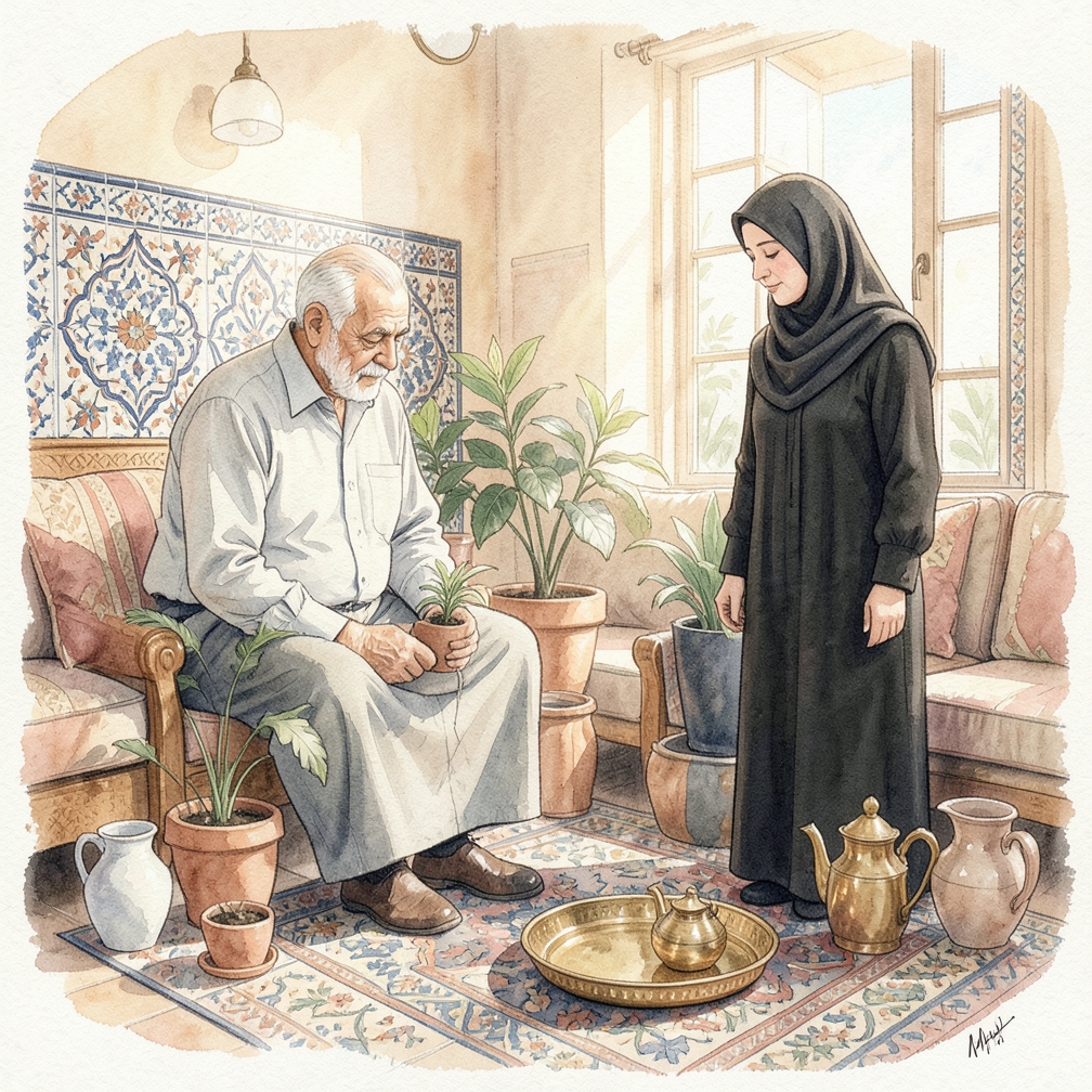 وضع فوط وسجاد أو ملصقات على الأرض