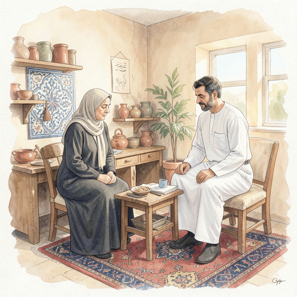 تتلقى رسالة رمزية أو علامة — 2