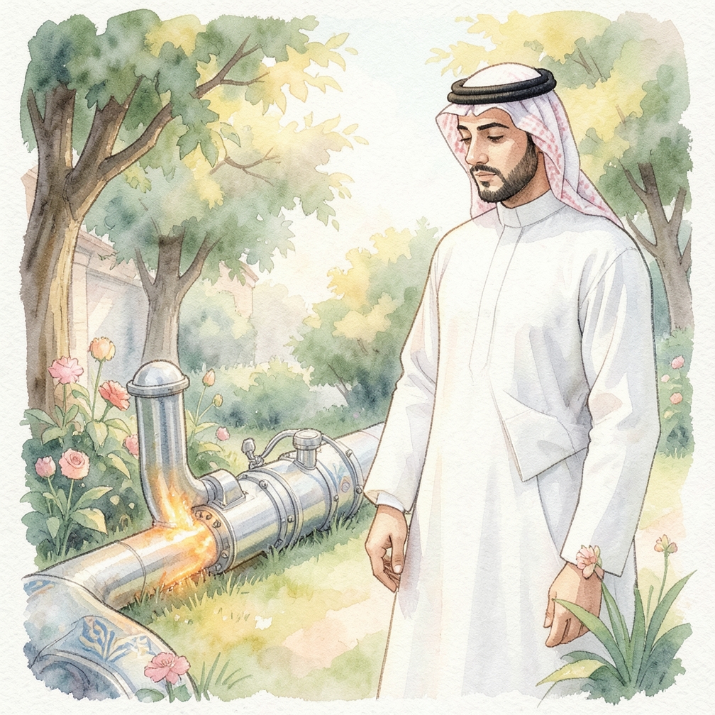 اترك المحرك يبرد قبل محاولة إزالة المستشعر