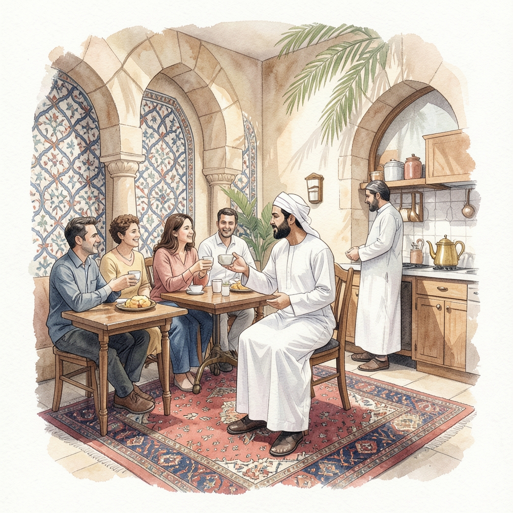 مدحها في أوقات غير متوقعة