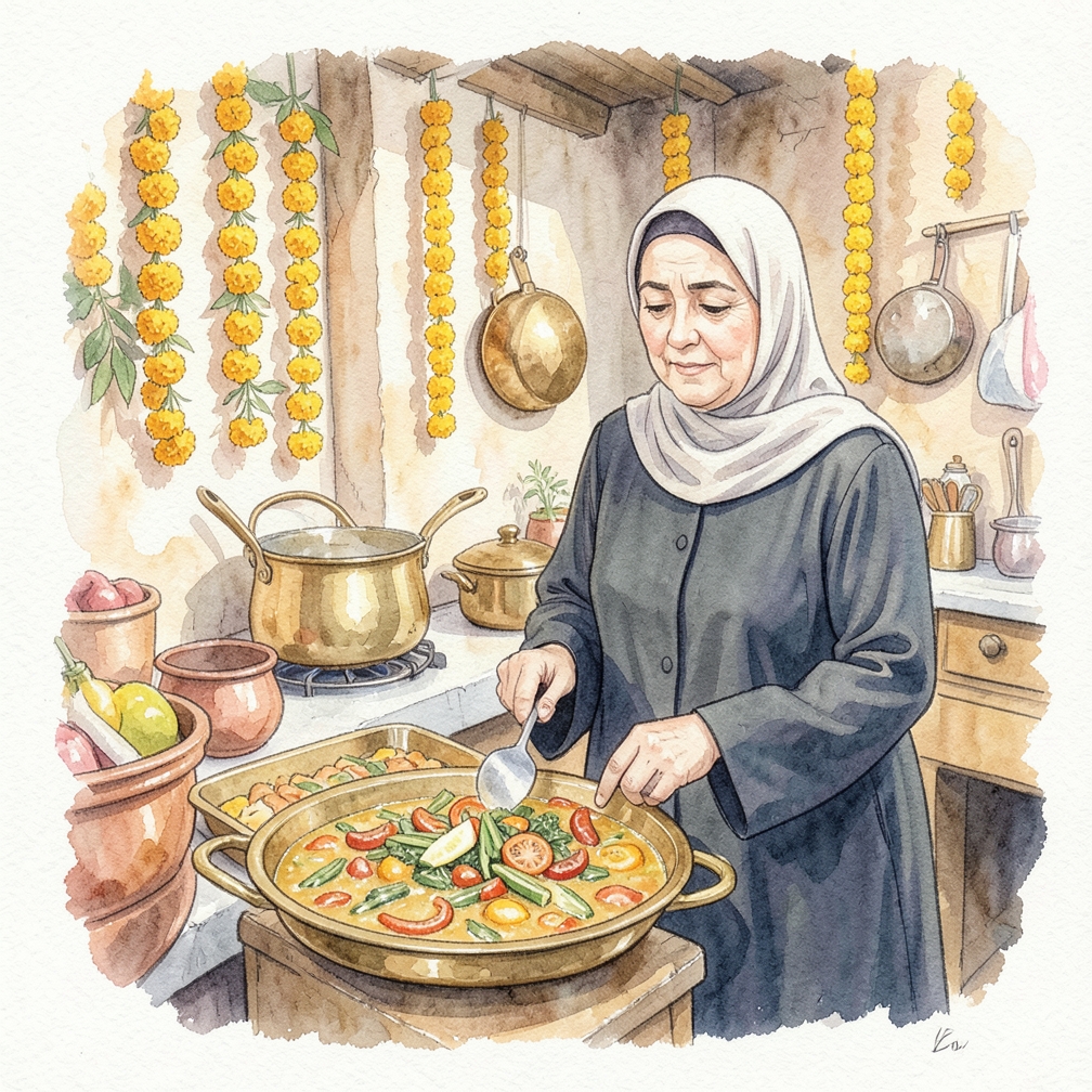 كيفية إعداد شوربة الخضار بلطف