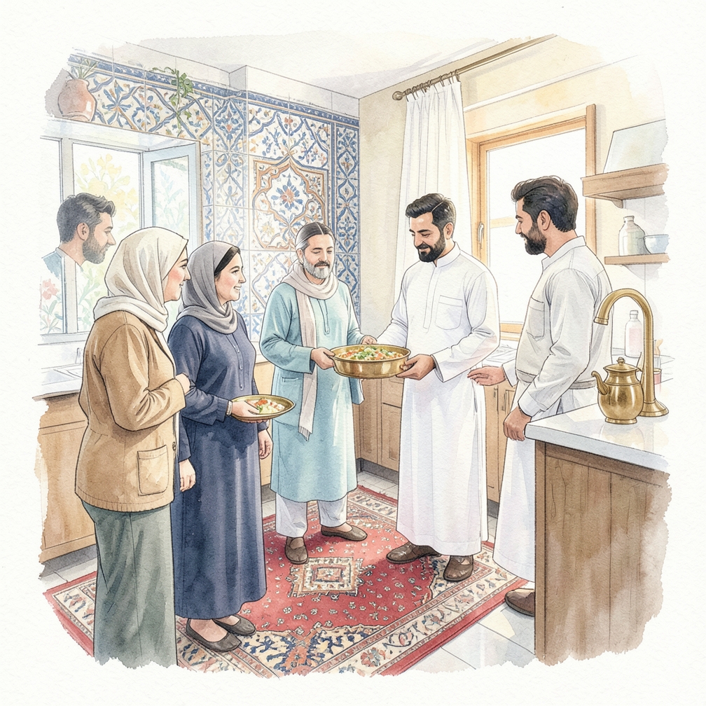 تقديم الشوربة