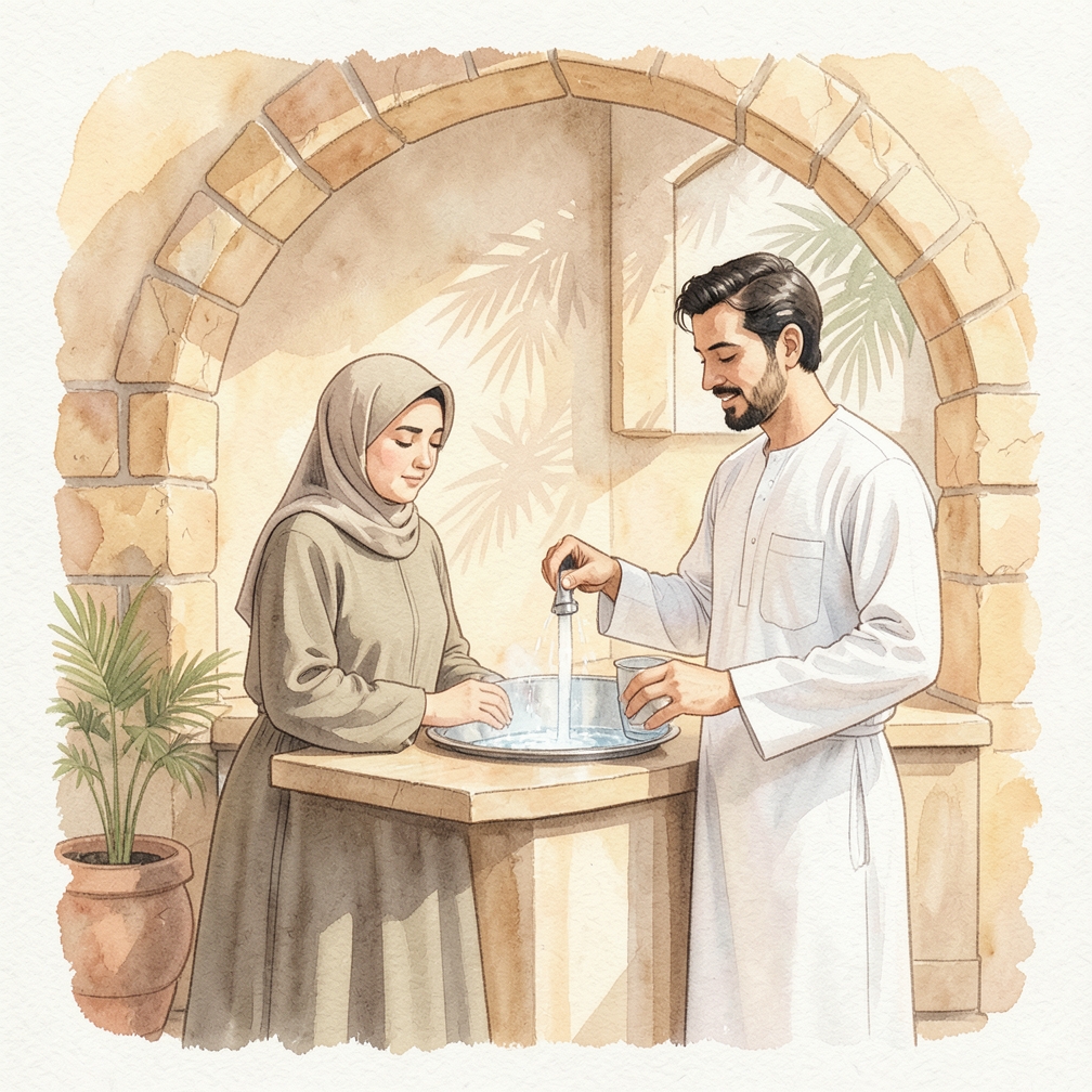 الخطوة 4: غسل المصرف بالماء الساخن