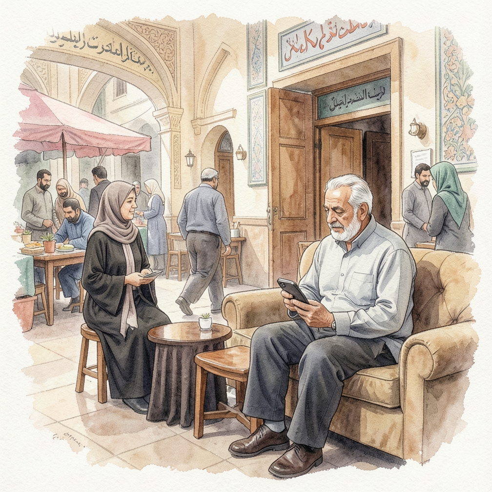 الحفاظ على الهدوء أثناء المحاكمة