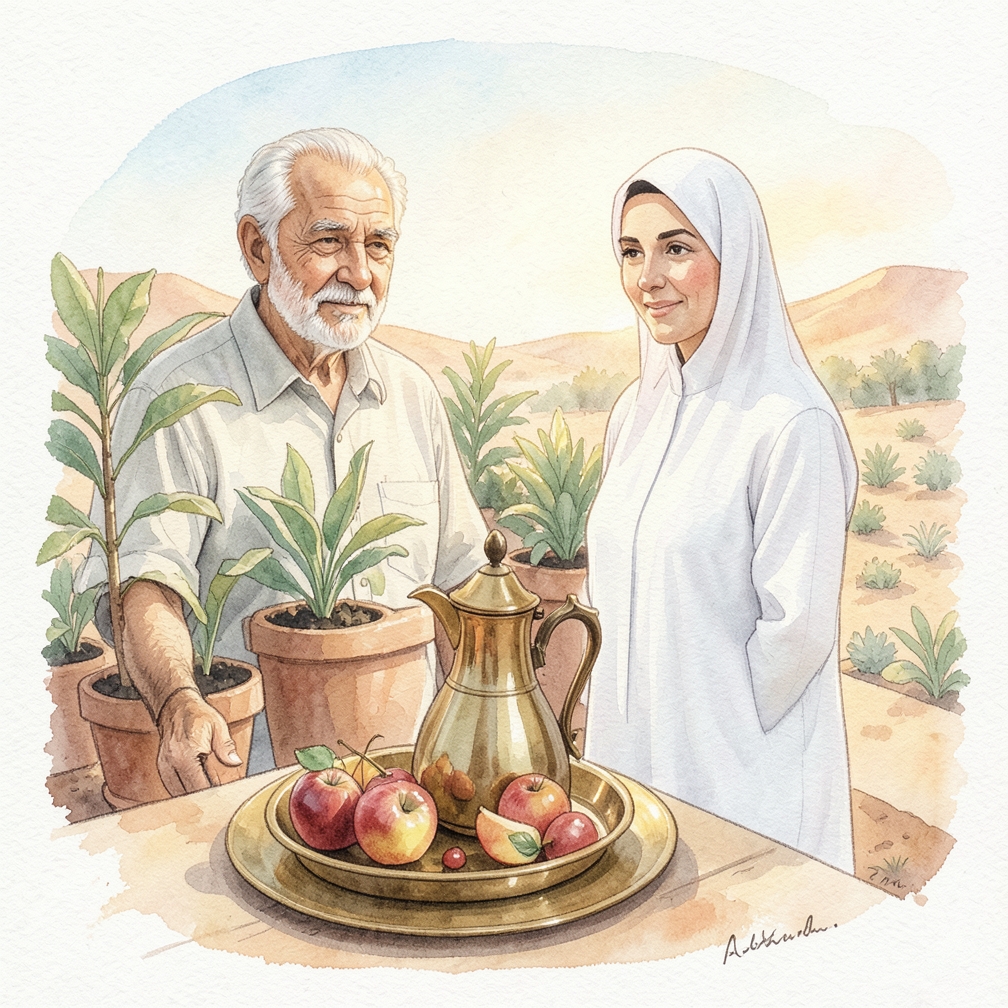 تناول الفاكهة طازجة