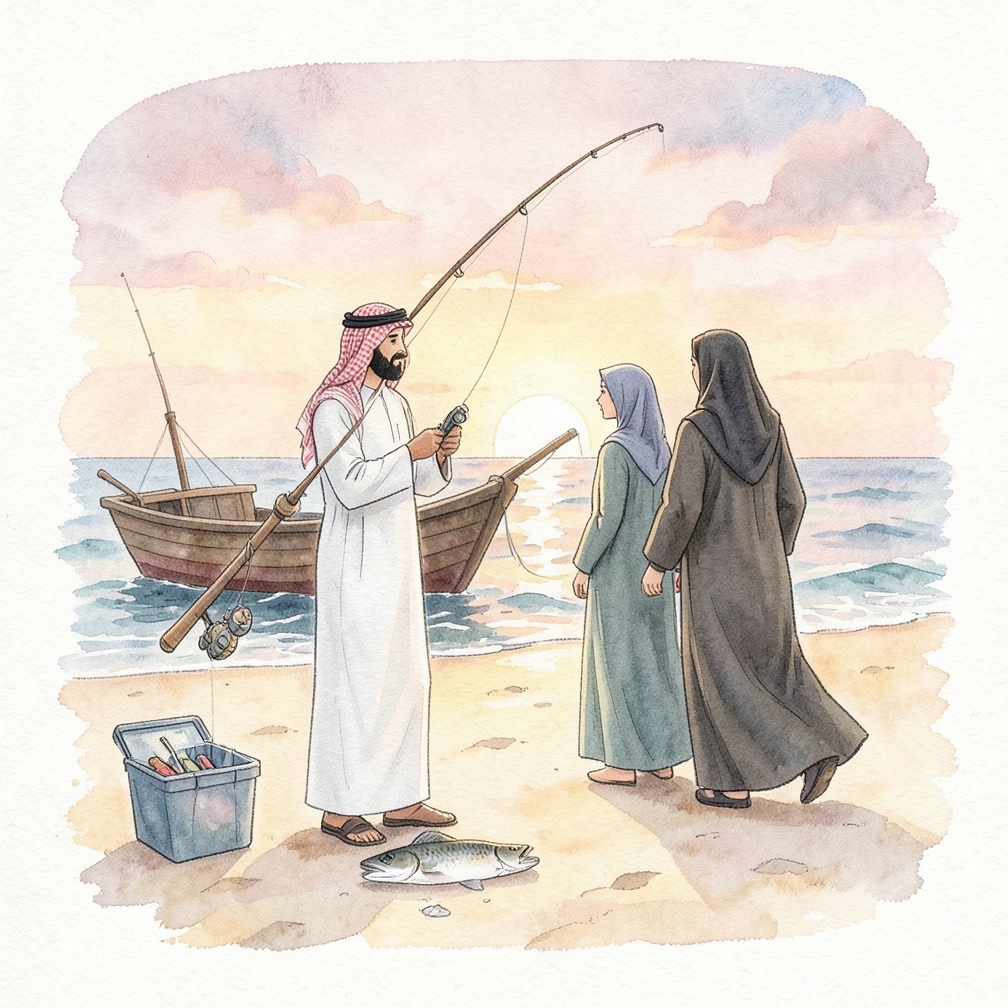 اختيار المغريات بناءً على نشاط الأسماك الصغيرة