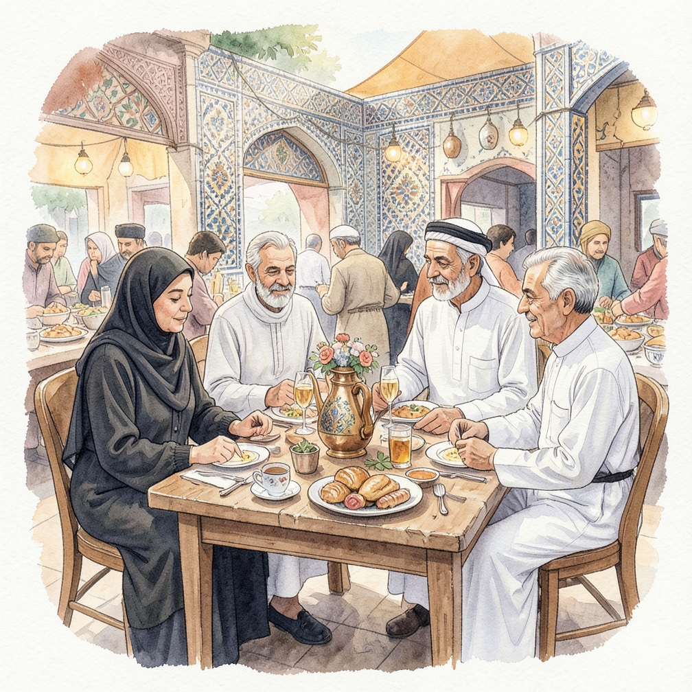 كيفية تزيين طاولة المuffet لحفل عشاء