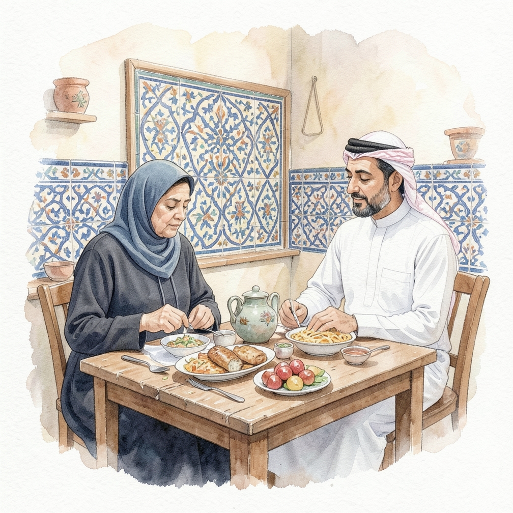 استخدم أPieces من الأطباق.