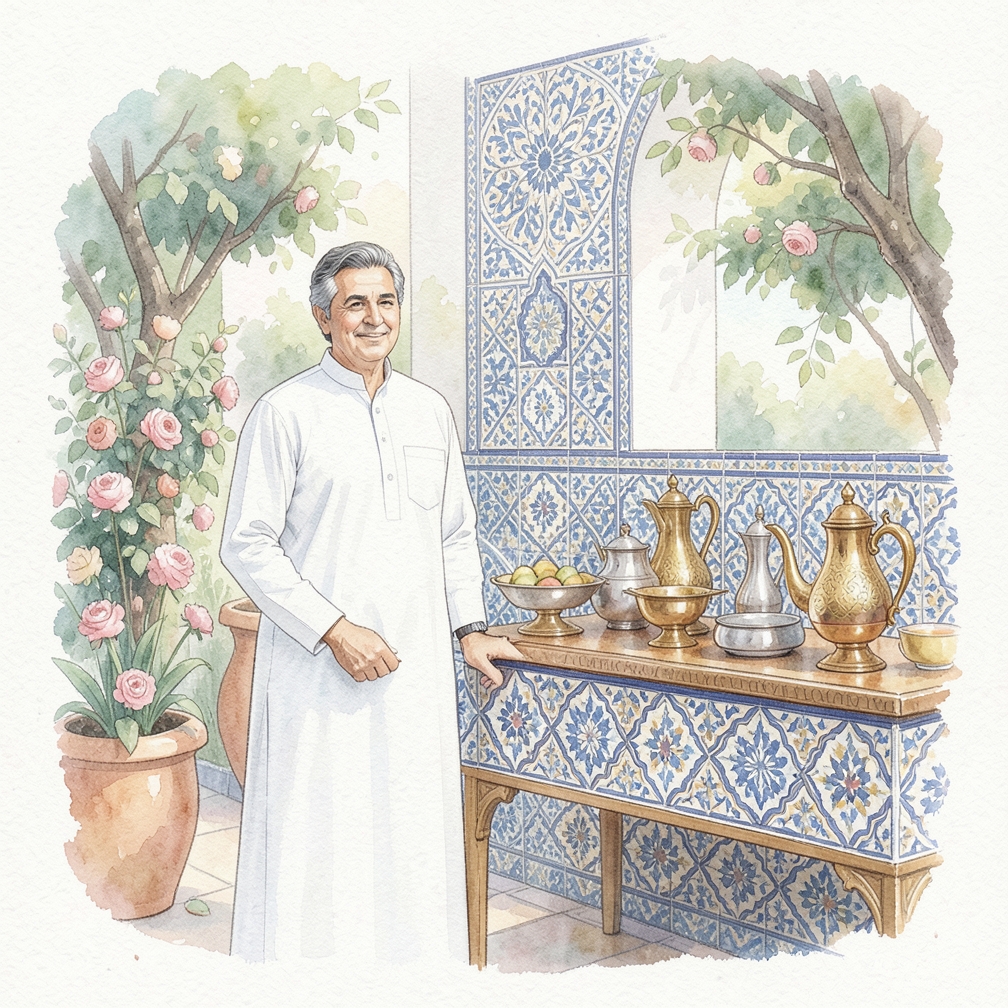 استخدم زينة بسيطة.