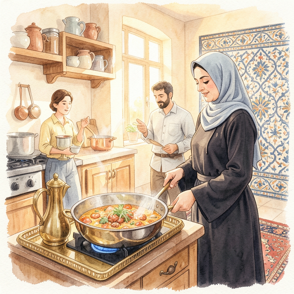 إضافة المكونات إلى العدسات