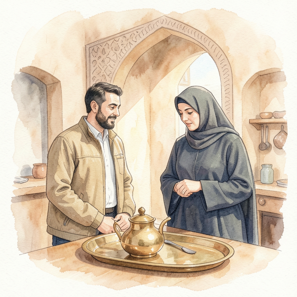 القيام بفرش الجاكيت بعد التجفيف