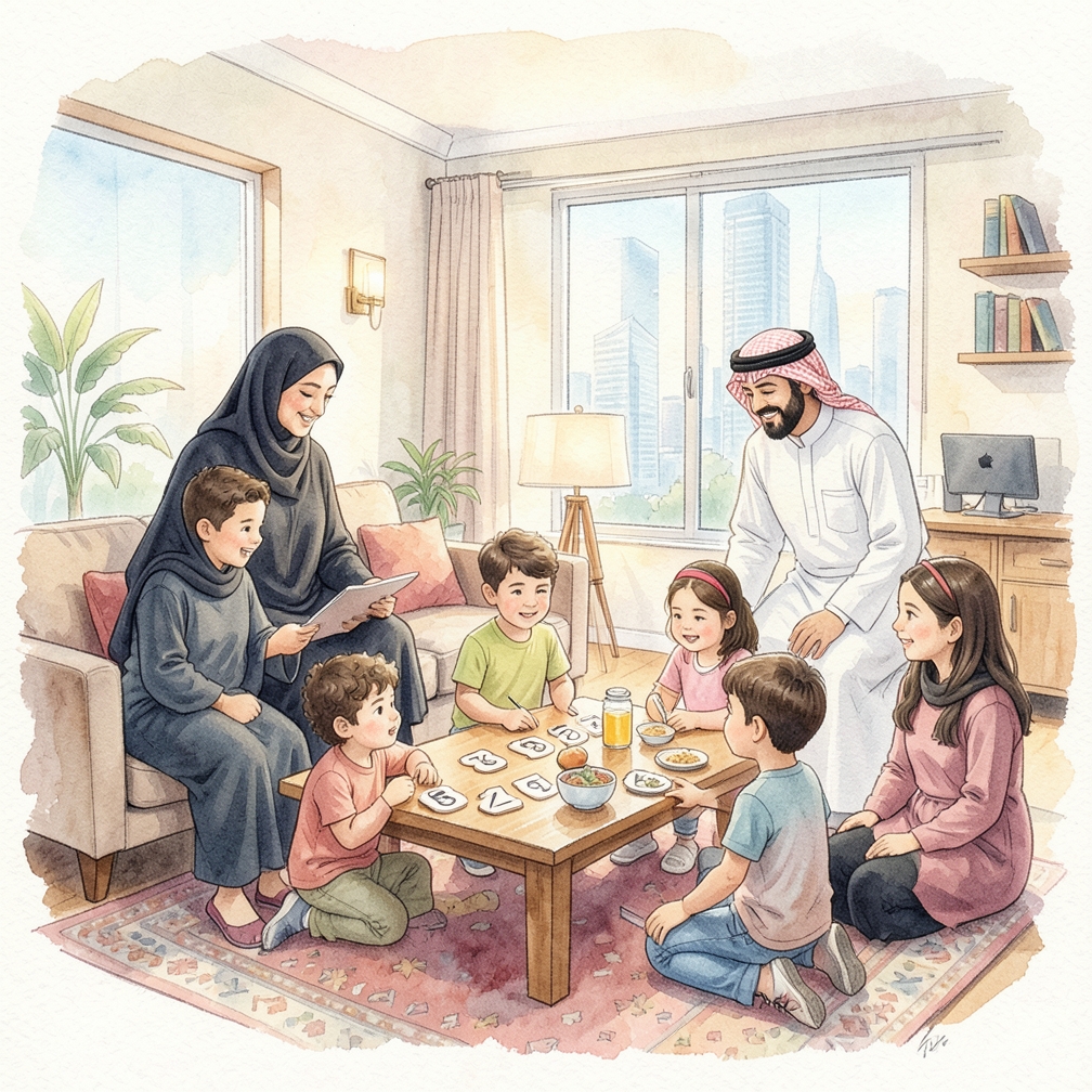 كيفية تعليم الأطفال في الروضة الأرقام خطوة بخطوة