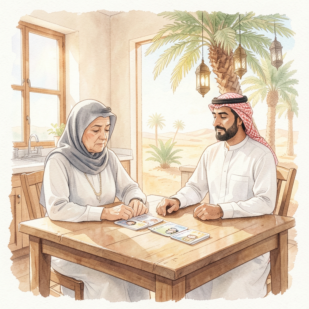 إنشاء "مجمع البطاقات".