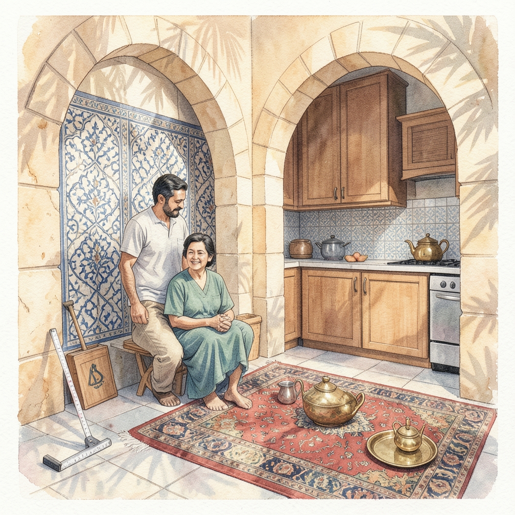 الخطوة 2: جمع أدوات التعديل
