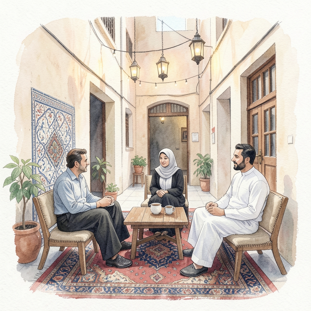 اختيار مكان آمن للإقامة