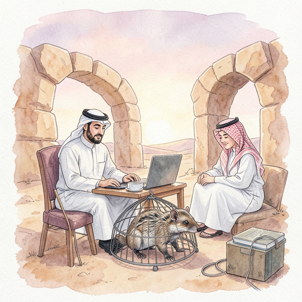 التأكد من سلامة السنجاب