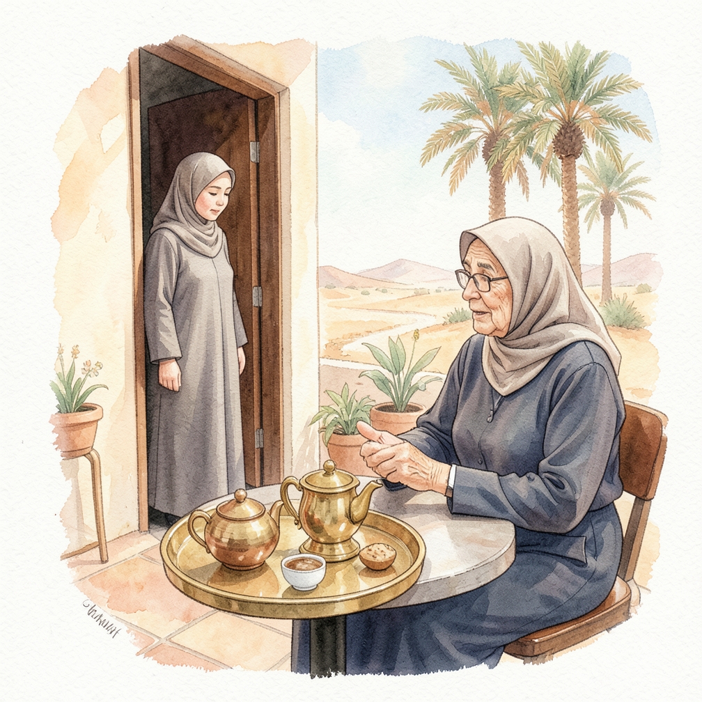 رسم مشاركة في الفصل