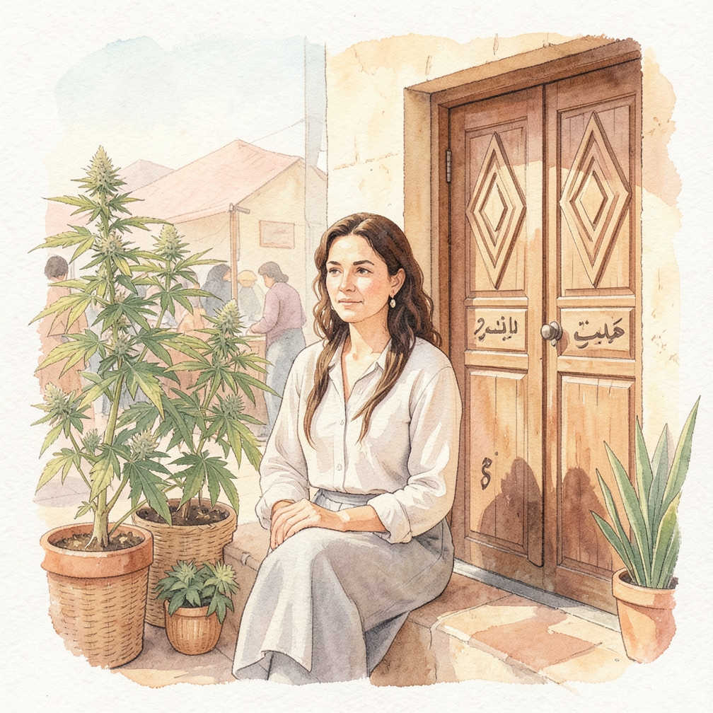 تحقق śmier من وجود نسبة عالية من CBD في الأزهار