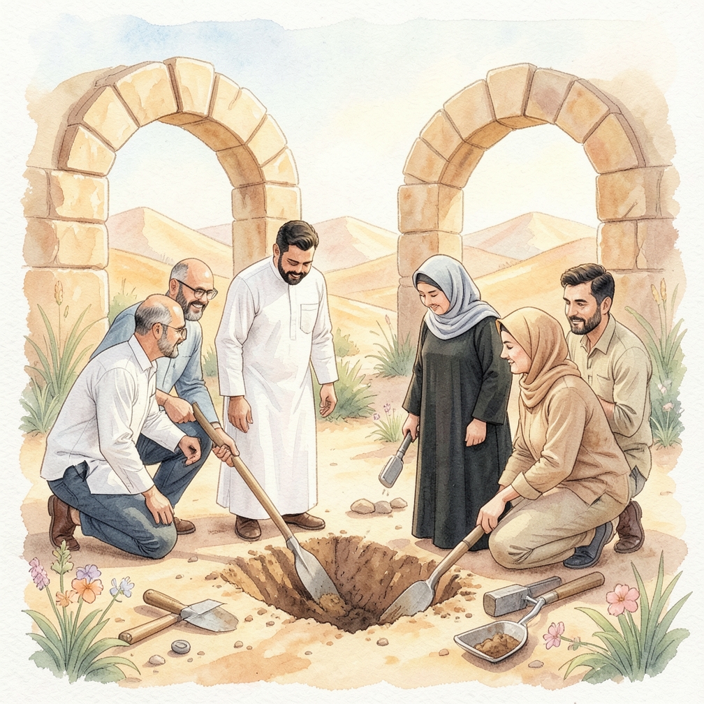 كيفية حفر حفرة خطوة بخطوة