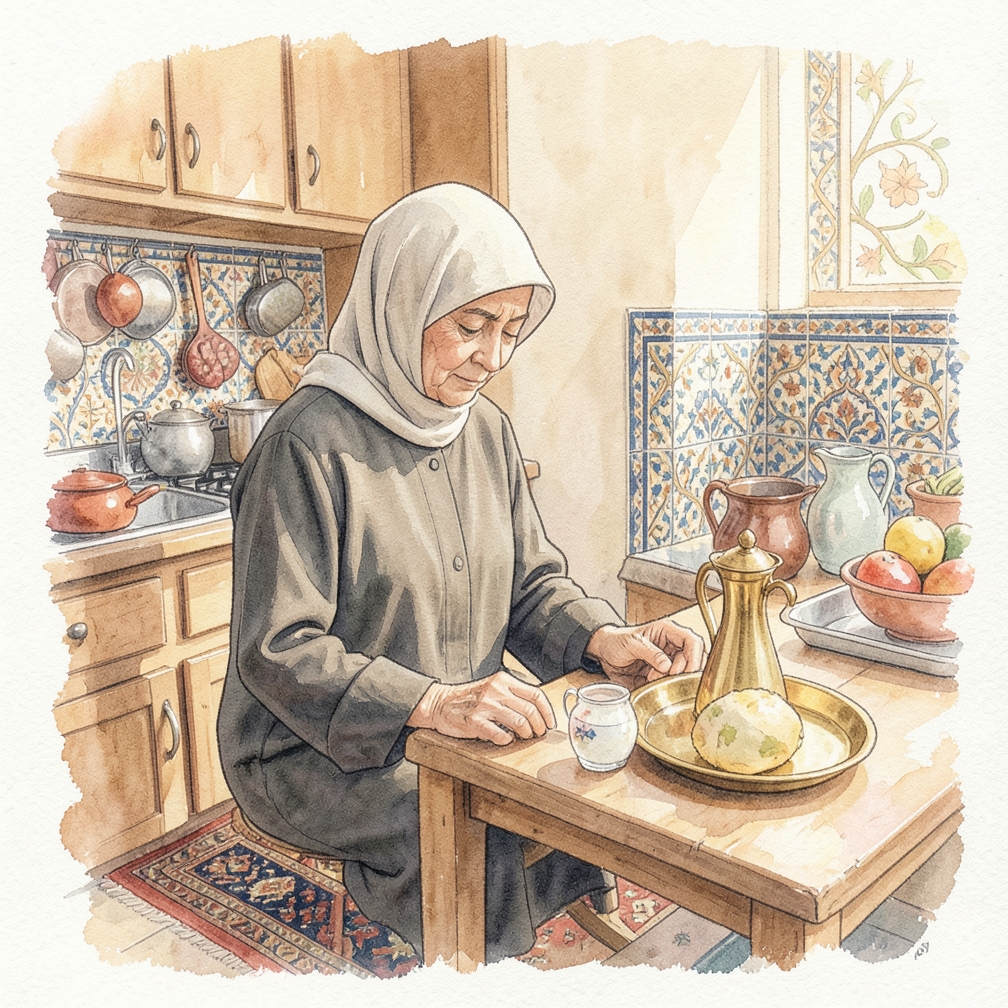 استخدم أصابعك لتوزيع الجيل على طبقة رقيقة