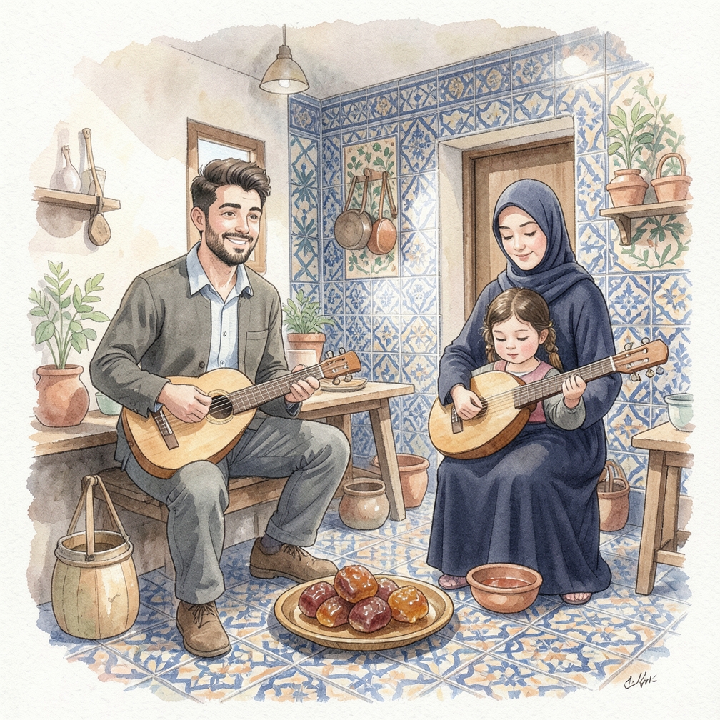لعب ألعاب مطابقة للنغمات