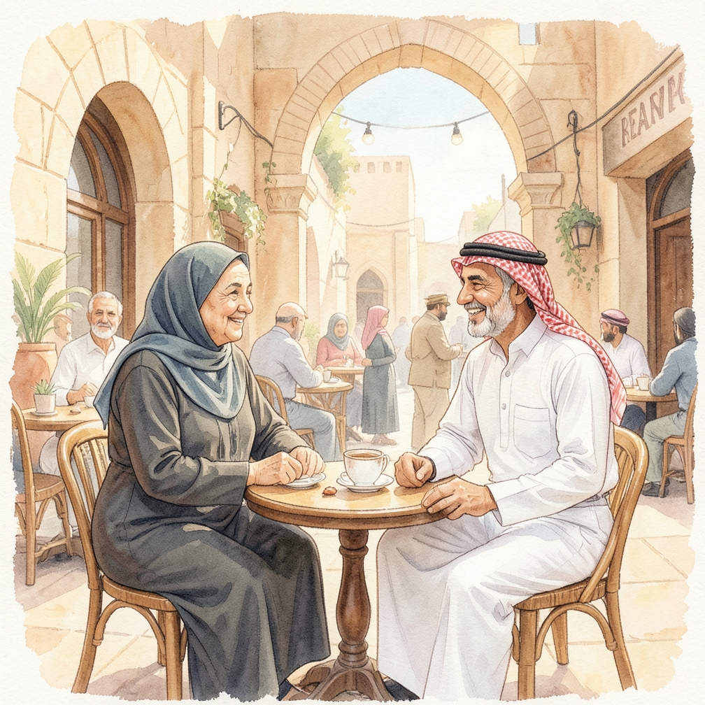 كيف تتعاملين عندما يُحيط بك رجل من كلا الطرفين
