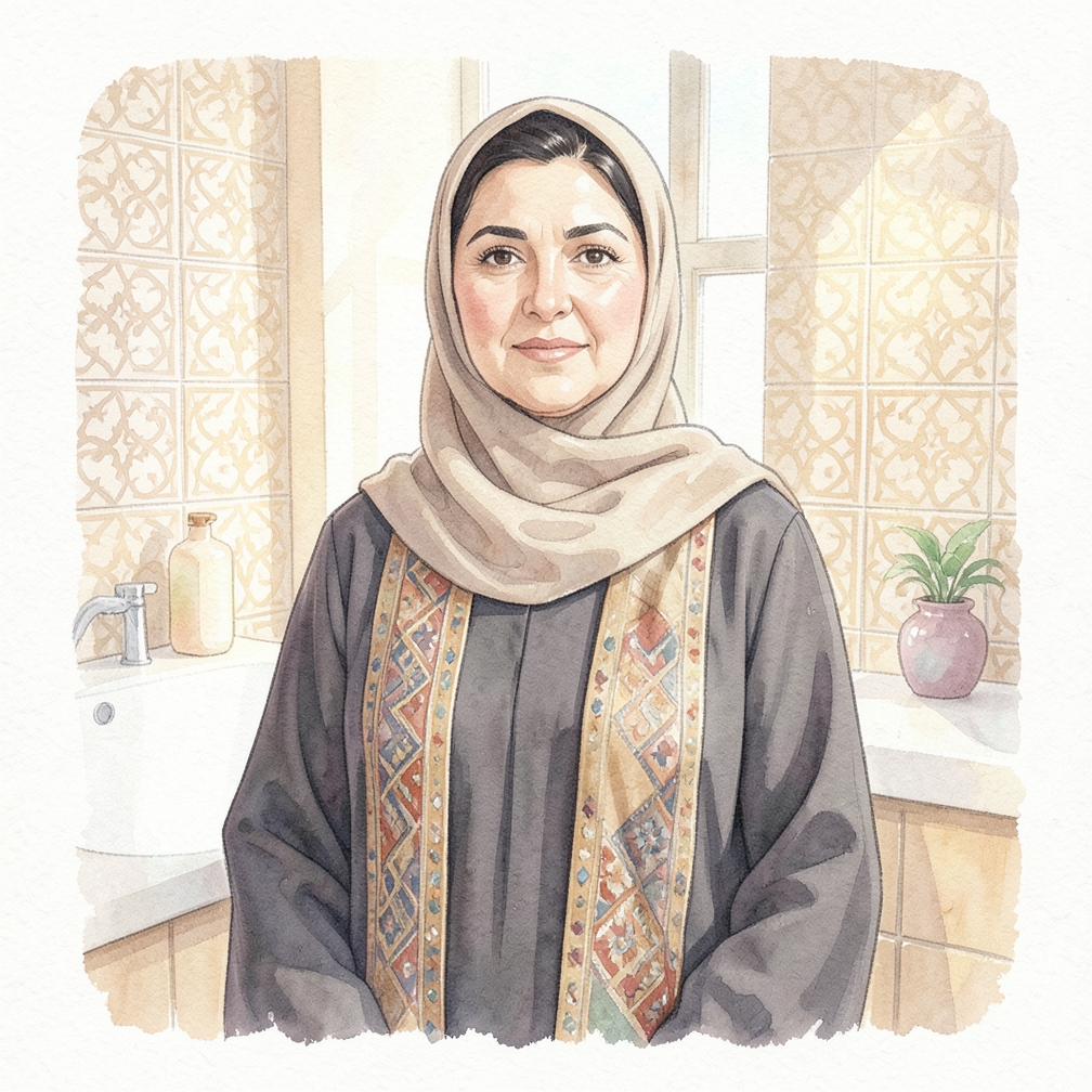 تطبيق الألوان على طبقة الشعر الداخلية
