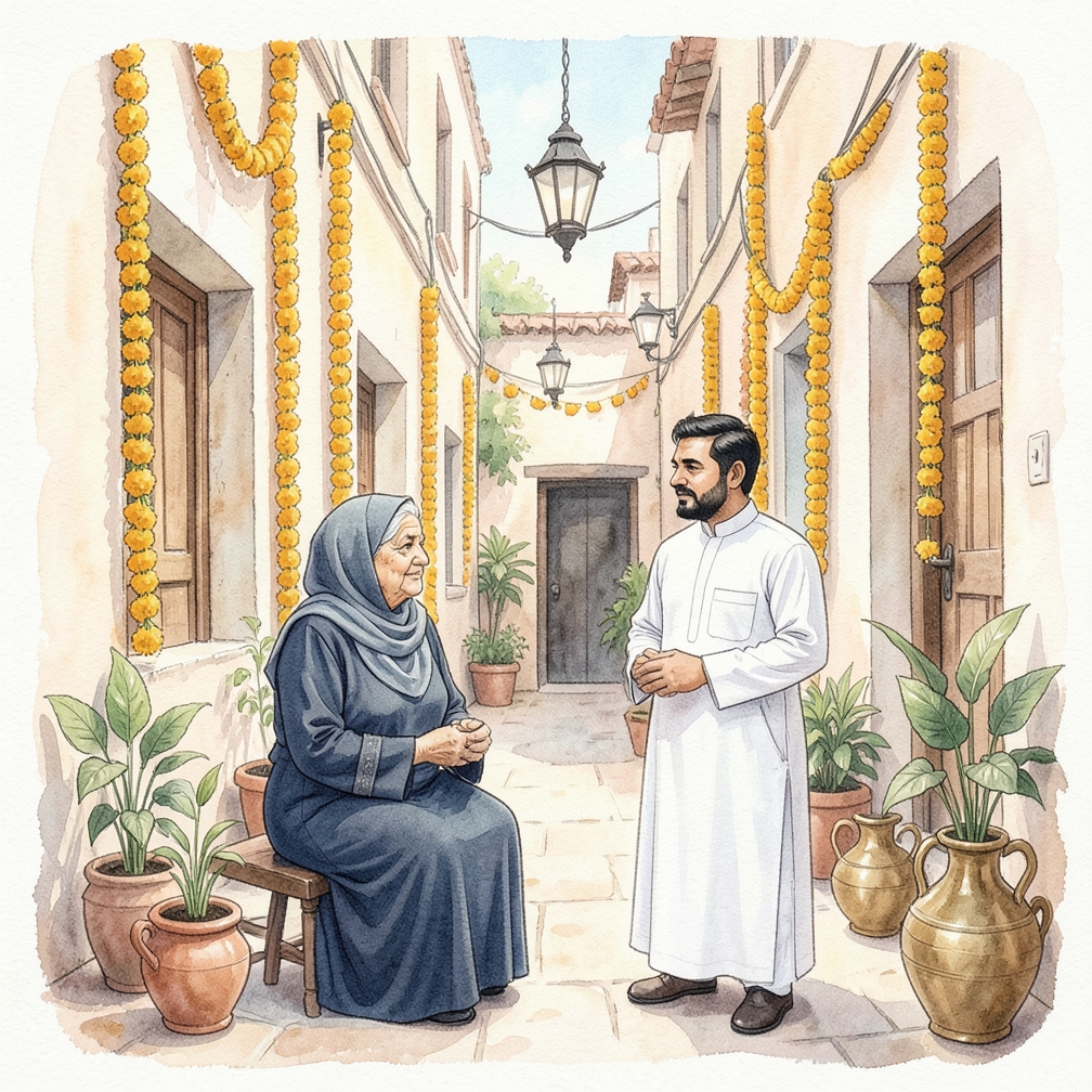 شاركها بعض المعلومات عن نفسك