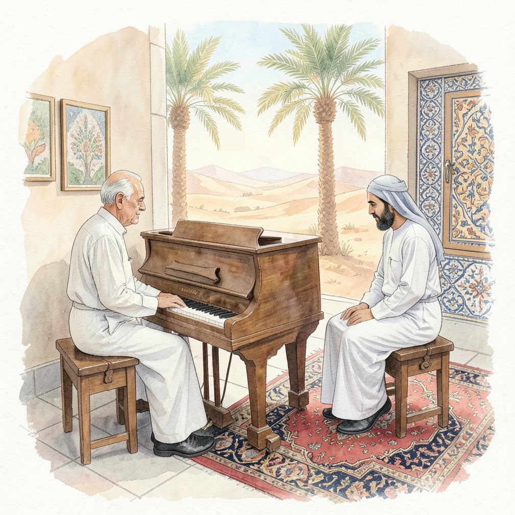 التناغم مع نغمة C