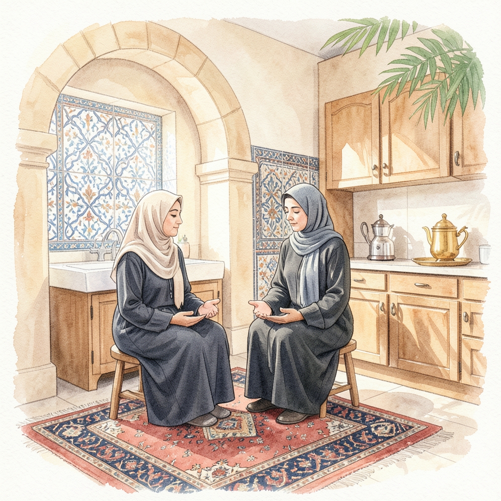 التأمل والتفكير العميق لفهم الموقف