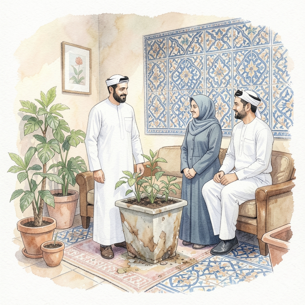 استخدام محلول تنظيف